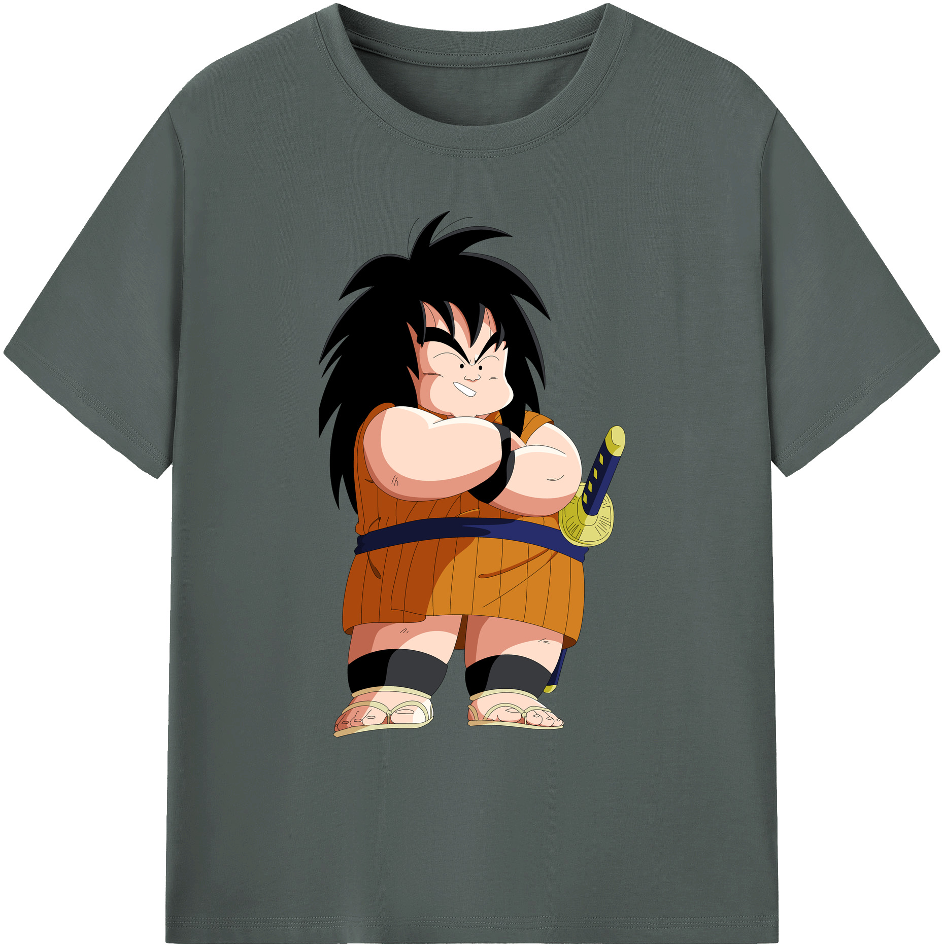 （画像用） ドラゴンボール やじろべえ DRAGON BALL Yajirobe 綿100％ メンズ半袖Tシャツ｜肌触りやわらか＆通気性